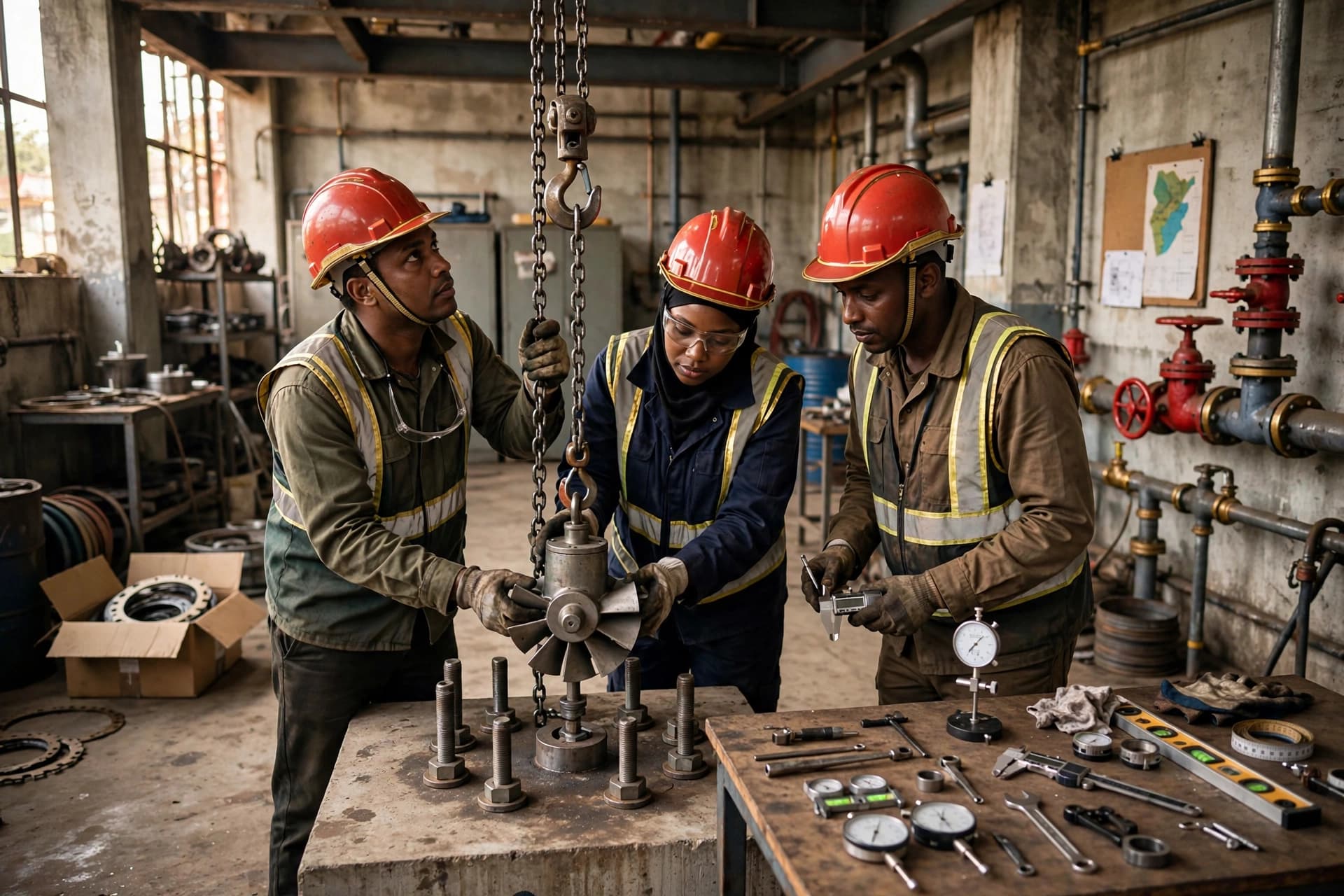 Turbine Installation